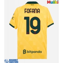 AC Milan Youssouf Fofana #19 Rezervni Dres 2025-26 Kratak Rukav